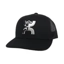 HOOEY Texican 6-Panel Texas Flag Hooey Logo Black Trucker Cap (2120T-BK) - Hooey