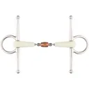 HAPPY MOUTH Double Jointed Copper Roll Full Cheek Bit (468554SS) - Happy Mth