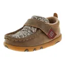 TWISTED X Infants Driving Moc Bomber/Nude Print Shoe (ICA0030) - Twisted X