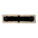 MUSTANG Pony Pleasure Brown Nylon Fleece Cinch with Nickel Plated Buckles (266) - Mustang