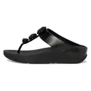 FITFLOP Fino Beadie-Button Metallic Toe-Post Sandals (IU1) - Fitflop