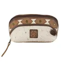 STS RANCHWEAR Roswell Cowhide Belle Makeup Pouch (STS-32417) - Sts