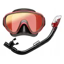 TUSA Adult Mirrored Mask/Snorkel Combo (UC-0118) - Tusa