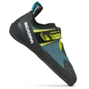 SCARPA Mens Origin VS Petrol/Lime Climbing Shoes (70083/000-PetLim) - Scarpa