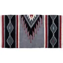 MUSTANG Del Rio 36in x 34in New Wool Blanket (5007) - Mustang