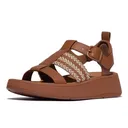 FITFLOP Women's F-Mode V-Weave/Leather Fisherman Sandals (E4V) - FitFlop