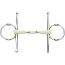 HAPPY MTH Double Joint Roller Full Cheek Gag Bit (470380SS) - Happy Mth