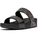 FITFLOP Lulu Multi-Tonal Glitter Slides Sandals (JE5) - Fitflop
