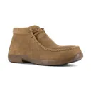 FRYE SUPPLY Men's Tan Safety-Crafted Utility Chukka Moccasins (FR40703) - Frye