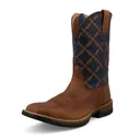 TWISTED X Men's 11in Tech X Saddle and True Blue Western Boots (MXW0009) - Twisted X