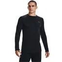 UNDER ARMOUR Men's ColdGear Base 3.0 Black/Pitch Gray Long Sleeve Crew Shirt (1343243-001) - Under Armour