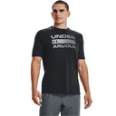 UNDER ARMOUR Men's Team Issue Wordmark Black/Graphite Short Sleeve Tee (1329582-001) - Under Armour