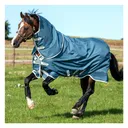 HORSEWARE IRELAND Amigo AmECO 12 Plus (100g Light) Teal/Grey Turnout (AAROJ2-CTJ0) - Horseware Ireland