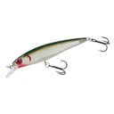 MIRROLURE MirrOLip L30MR 3 3/4in Green/White/Silver Suspending Crankbait (L30MR-18) - Mirrolure