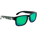 OPTIC NERVE Kids Wee Peet Matte Camo/Black Frame/ Smoke Green Mirror Lenses Sunglasses (21914) - Optic Nerve