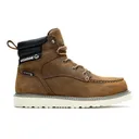 WOLVERINE Men's Trade Wedge 6in Moc-Toe Steel-Toe Work Boots (W2311) - Wolverine Footwear