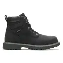 WOLVERINE Men's Floorhand Waterproof 6in Black Work Boots (W10691) - Wolverine Footwear