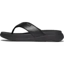 FITFLOP Men's F-Mode Go All Black Toe-Post Sandals (IX1-090) - FitFlop