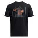 UNDER ARMOUR Men's Schematic Elk Black/Castlerock T-Shirt (1386780-001) - Under Armour