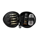 GRITR Deluxe Multi-Caliber Gun Cleaning Kit .17-12GA w/ Bronze Brushes, CLP - GRITR