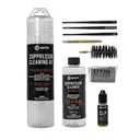 GRITR Suppressor Cleaning Kit - Suppressor Cleaner, Cleaning Brushes & Container - GRITR