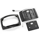 CIRO Black License Plate Frame With White Light For 23-up Touring (40520) - Ciro