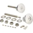 QUIK-LATCH Aluminum Low Profile Locking Quick Release Hood Pin Kit (QL-50L-LP) - Quik-Latch