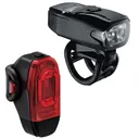 LEZYNE KTV Drive/KTV Drive+ Black/Black Pair Bike Lights (1-LED-12P-V704) - Lezyne