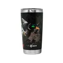 GRITR Stainless Steel Insulated Tumbler 20oz & 30oz - Travel Cup w/ Lids & Straw - Gritr