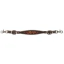 CIRCLE Y Desert Rawhide Edge Vintage Wither Strap (1018-45-SV) - Circle Y