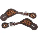 CIRCLE Y Men's Smooth Operator Spur Straps (1093-30-SV) - Circle Y