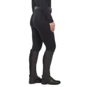 KERRITS Power Stretch Black Fleece Full Seat Pocket Riding Tights (50254BLK) - Kerrits