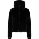 SAVE THE DUCK Women's Jeon Reversible Faux Fur Jacket (D31352W-FURY21-S) - Save The Duck
