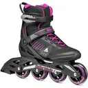 ROLLERBLADE Women's Zetrablade Black/Cyclamen Pink Inline Skates (86B0751480NJ01) - Rollerblade