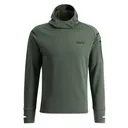 SWIX Men's Pace Black Midlayer Hooded Sweater (10058-23-10000) - Swix
