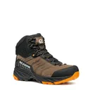 SCARPA Men's Rush TRK GTX Brown/Orange Hiking Boots (63143/200.6-BrnOrg) - Scarpa