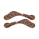 CIRCLE Y Ladies/Youth Carico Spur Straps (1071-35-SH) - Circle Y