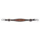 CIRCLE Y Dark Flash Arizona Flower Wither Strap (1008-45-SC) - Circle Y