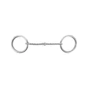 CLASSIC EQUINE Stainless Steel Twisted O-Ring Snaffle Bit (CEBITORTS) - Classic Equine