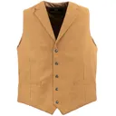 OUTBACK TRADING Mens Jessie Canvas Vest (29829) - Outback Trading