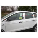 QAA 10-Piece Stainless Steel Pillar Post Trim Fits Ford Escape 2013-2019 (PP53363) - Qaa