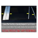 QAA 8-Piece Stainless Steel Pillar Post Trim Fits Subaru Forester 2009-2013 (PP29442) - Qaa