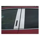 QAA 4-Piece Stainless Steel Pillar Post Trim Fits Ford Edge 2015-2024 (PP55610) - Qaa