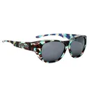 JONATHAN PAUL Allure Tortoise/Amber Lens Fitover Sunglasses (1092827) - Jonathan Paul