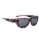 JONATHAN PAUL Allure Tortoise/Amber Lens Fitover Sunglasses (1092827) - Jonathan Paul