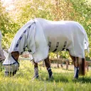 HORSEWARE IRELAND Rambo Protector Plus Silver/Navy/White/Beige Fly Sheet (AFAR90-IBWT) - Horseware Ireland