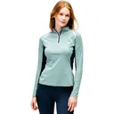 HORSEWARE IRELAND Women's Stamina Long Sleeve 1/4 Zip Top (CCHMC1) - Horseware Ireland