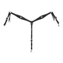 CIRCLE Y Dark Rider Shaped Spider Breast Collar (1075-20-AB) - Circle Y