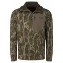 DRAKE Men's Grid Fleece Half Zip Hoodie (DW0265) - Drake