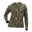 DOING SOMETHING GREAT Women's Bamboo Long Sleeve Hooded Shirt - Doing Something Great